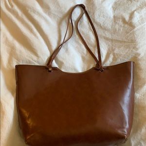 Brown Leather tote